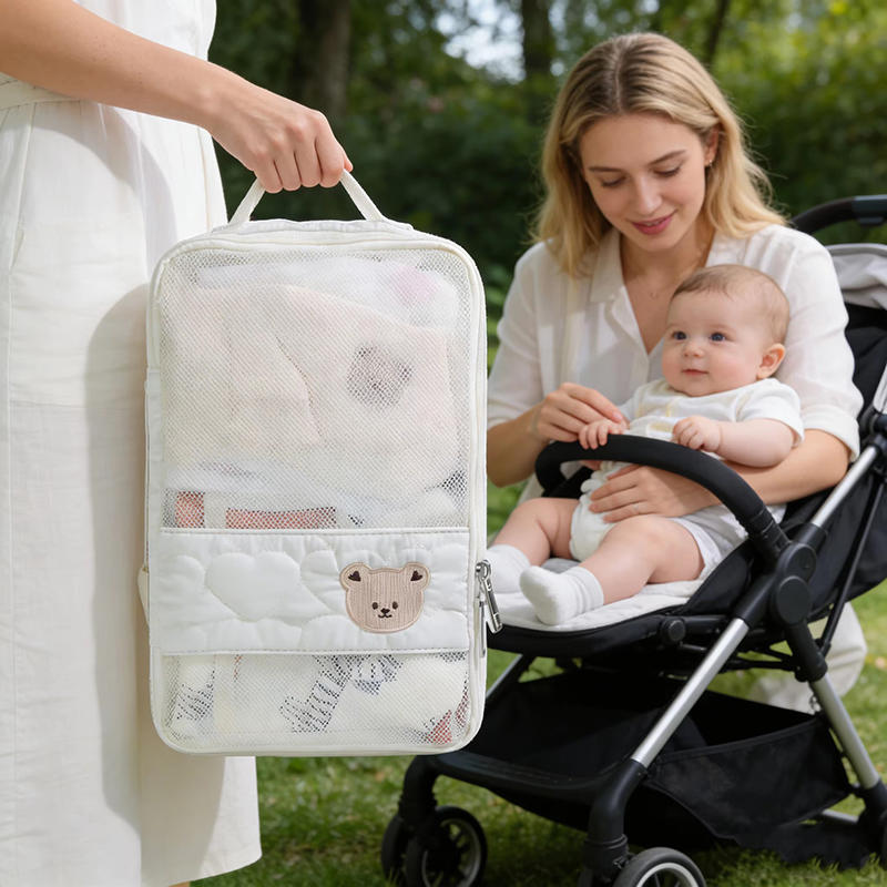 Diaper Caddy Organizer - Tas Popok Bayi Portabel Tahan Air,
