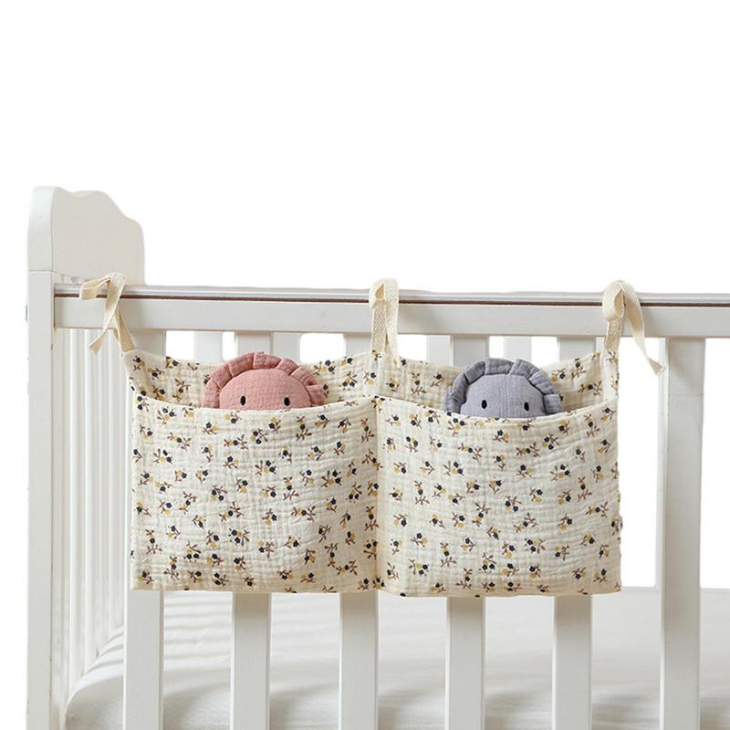 Diaper Caddy Organizer - Tas penyimpanan tempat tidur bayi, tas