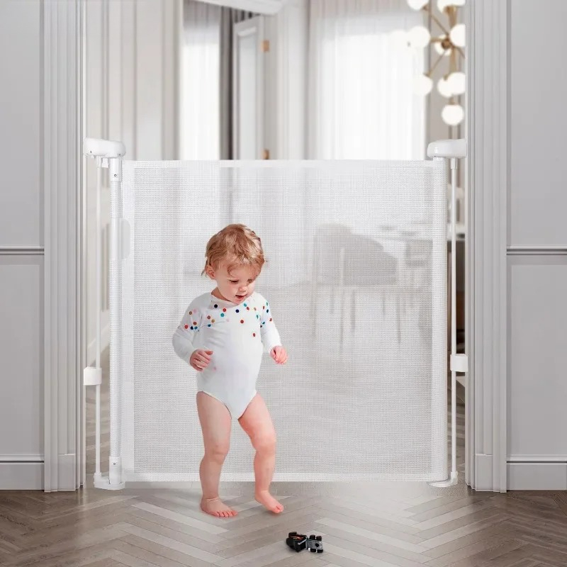 Baby Gate Extra Wide - Pintu Jaring Fleksibel untuk Penghalang Keamanan