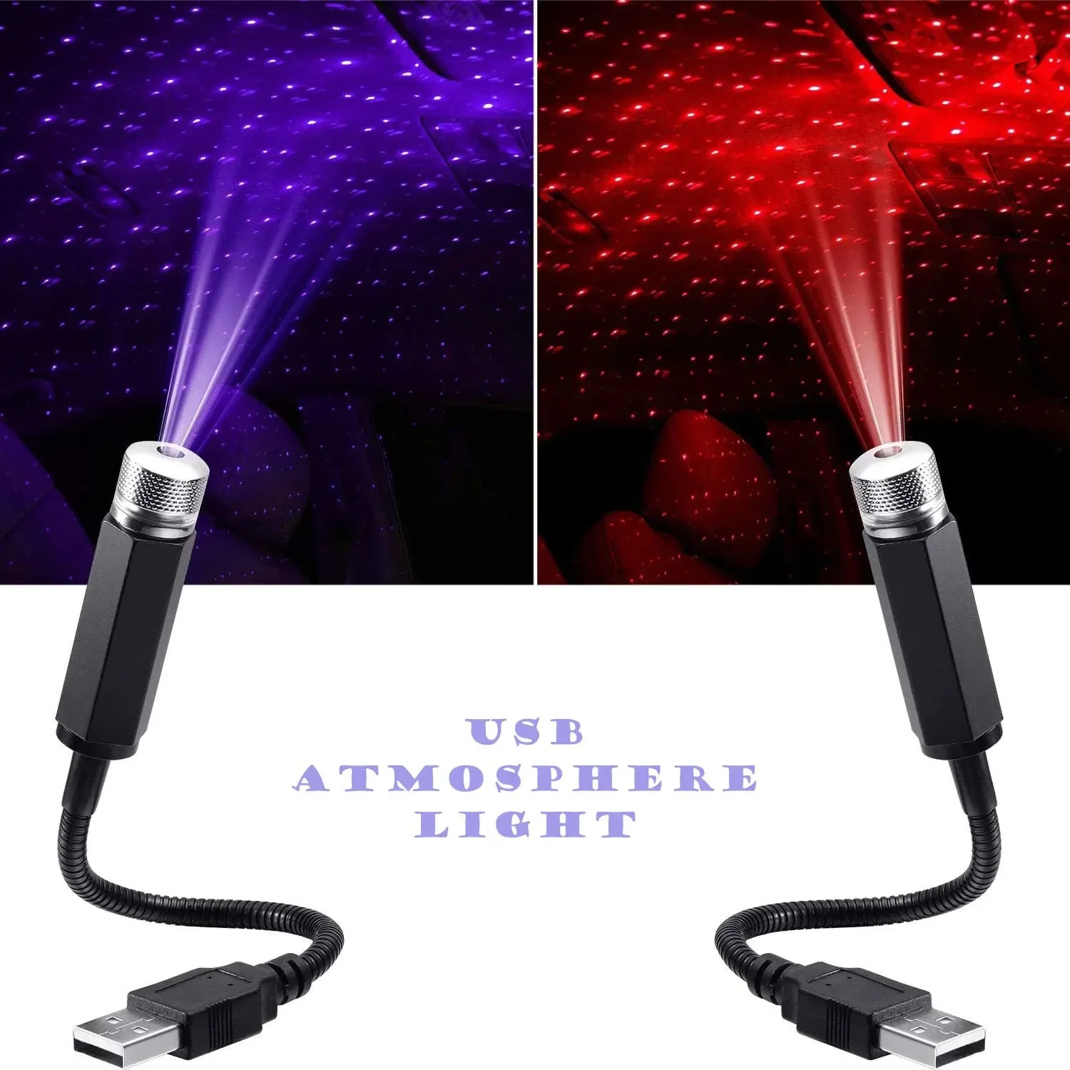Night Light Projector Stars - QXNY 1pcs Mini LED Lampu Proyektor