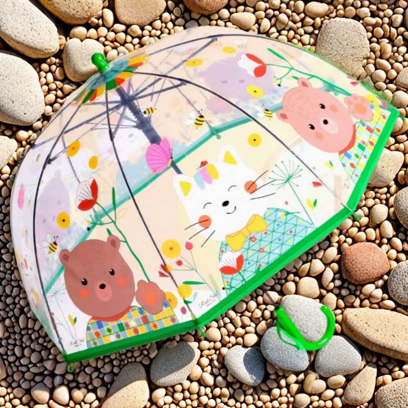 Baby Nursery Water - Payung Lengkung Transparan Ringan untuk Bayi