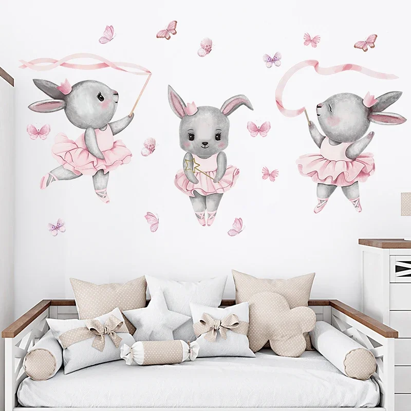 Baby Nursery Water - Cat tangan balet kelinci penari lucu