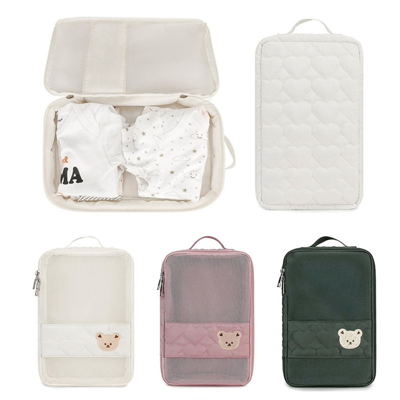 Diaper Caddy Organizer - Tas Popok Bayi Portabel Tahan Air,