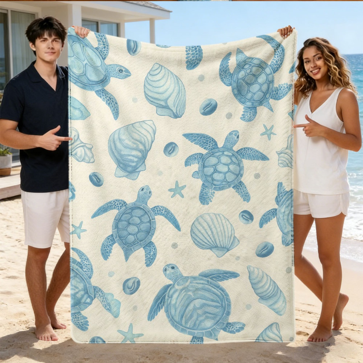Baby Nursery Ocean - Selimut Pantai Bertema Laut yang Lucu