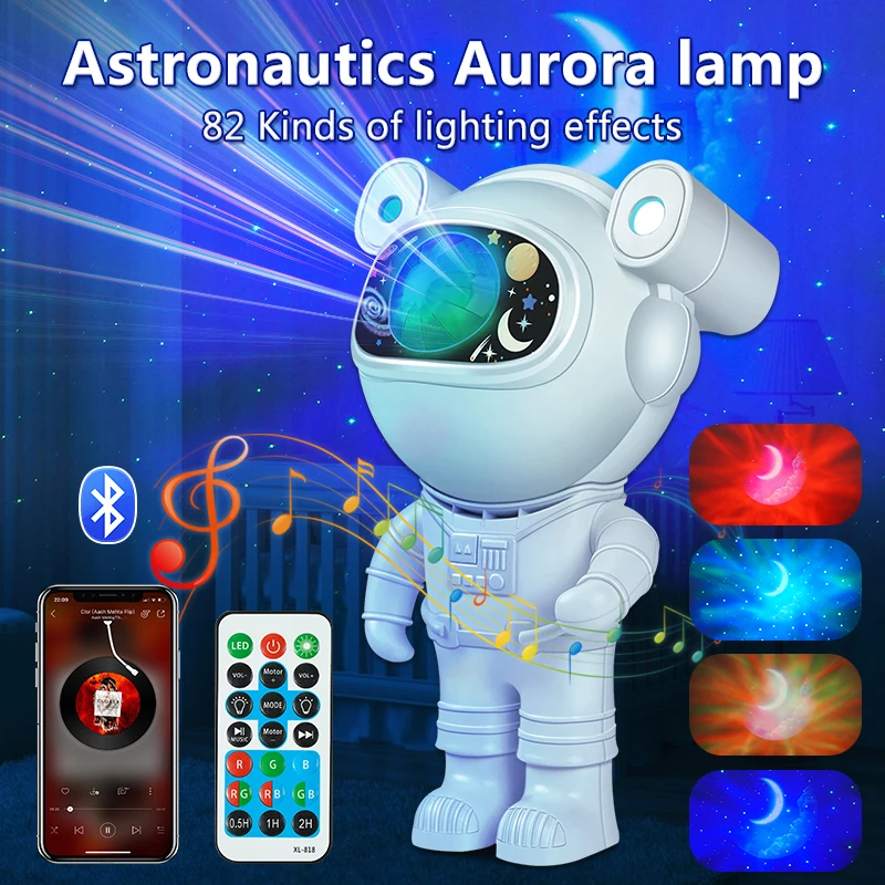 Night Light Projector Stars - Proyektor Bintang Lampu Malam Galaksi Proyektor
