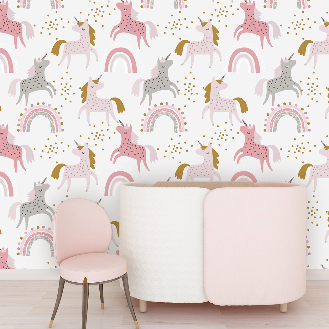 Wallpaper Kamar Bayi Perempuan - Baby Nursery Water ulasan dan harga