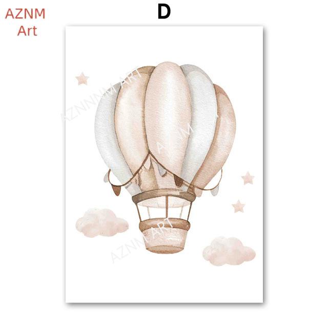 Poster Bayi Anak-anak Ayunan A - Baby Nursery Artwork ulasan dan harga