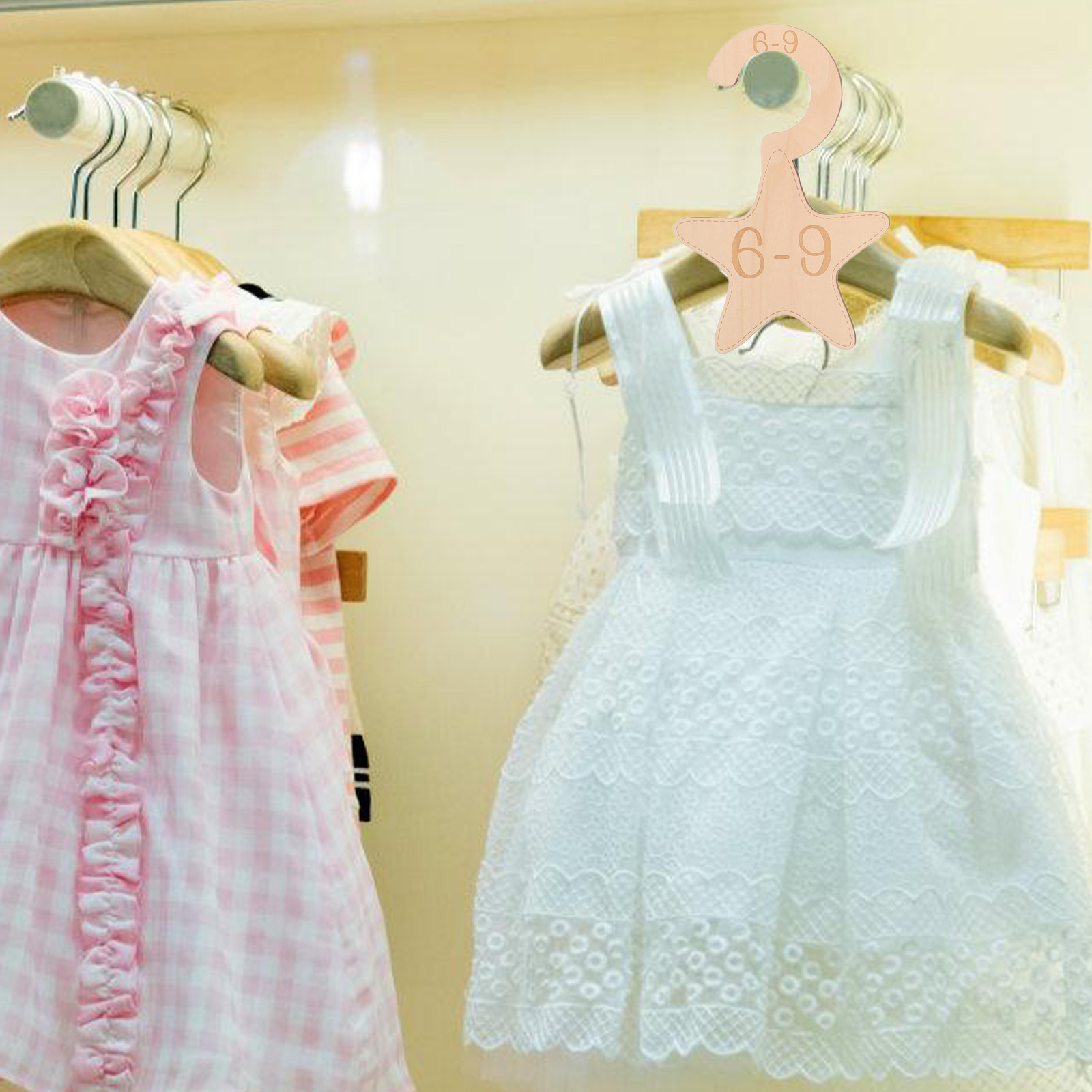 7 Buah Pembatas Lemari Pakaian - Closet Organizer Baby ulasan dan harga