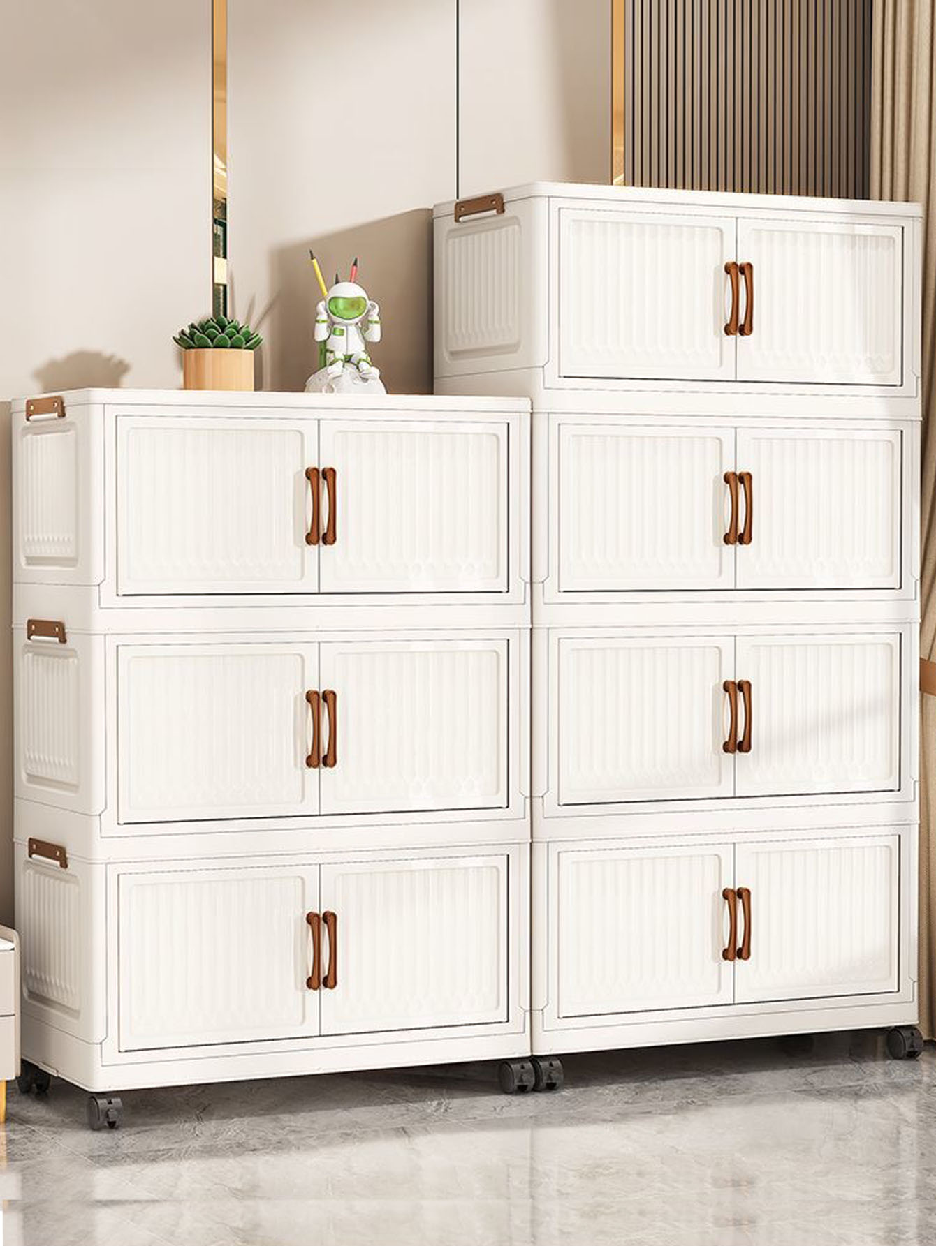 Lemari Penyimpanan Lipat Tebal - Closet Organizer Baby ulasan dan harga