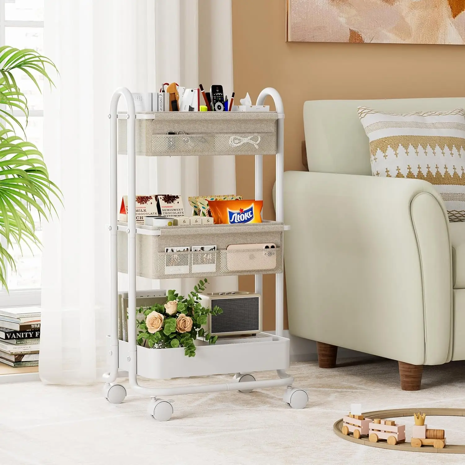 Organizer Popok Bayi 3 Tingkat - Diaper Caddy Organizer ulasan dan harga