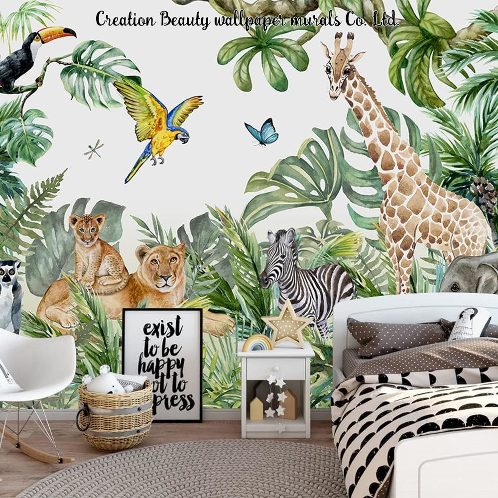Wallpaper Hutan Hewan Cat Air  - Baby Nursery Water ulasan dan harga