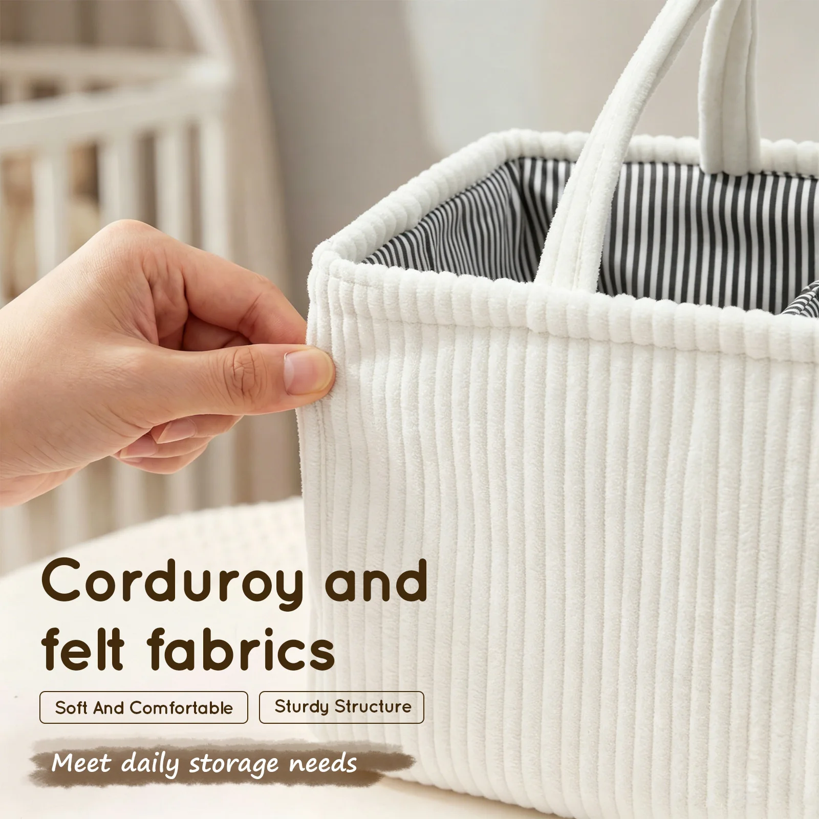 Keranjang Penyimpanan Popok Ba - Diaper Caddy Organizer ulasan dan harga
