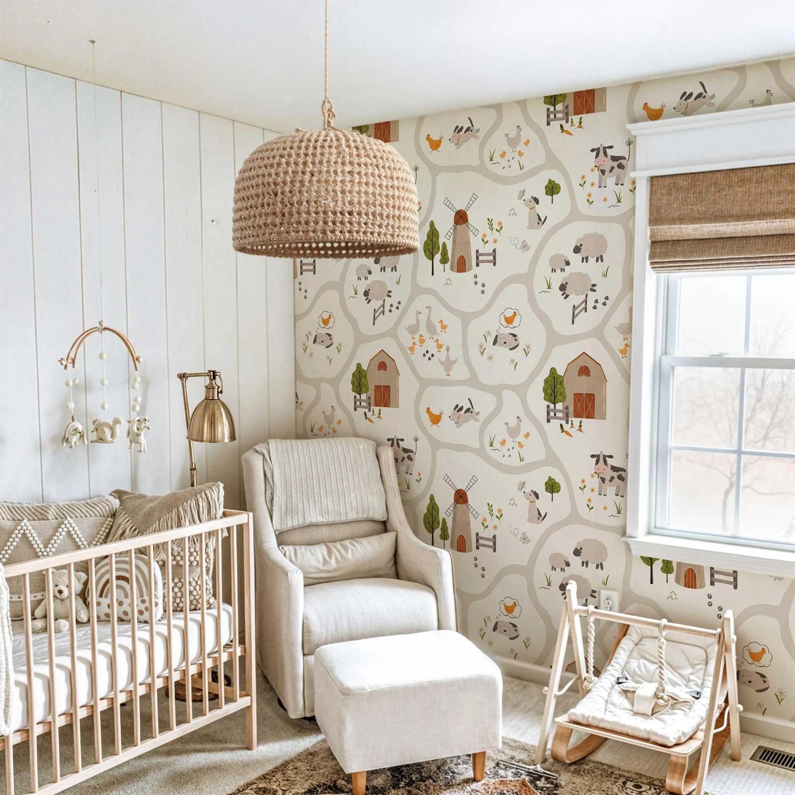 Wallpaper Anak-anak Hewan Tern - Baby Nursery Water ulasan dan harga