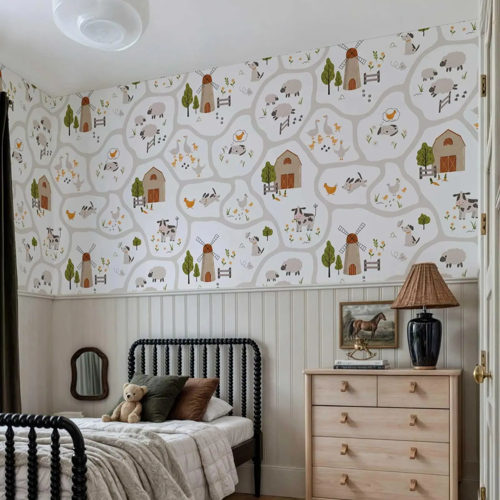 Wallpaper Anak-anak Hewan Tern - Baby Nursery Water ulasan dan harga