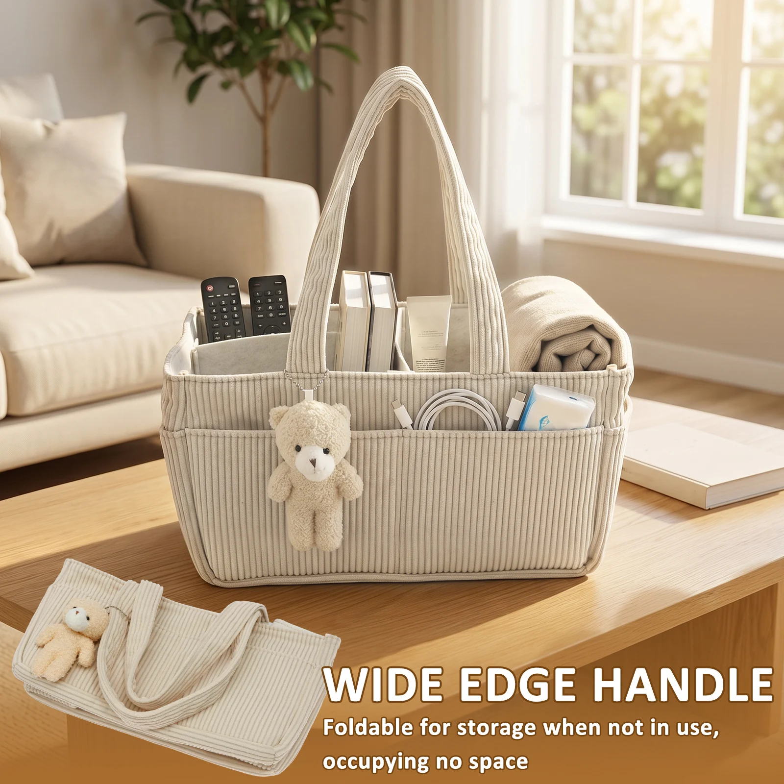 Tas Perlengkapan Bayi Portabel - Diaper Caddy Organizer ulasan dan harga