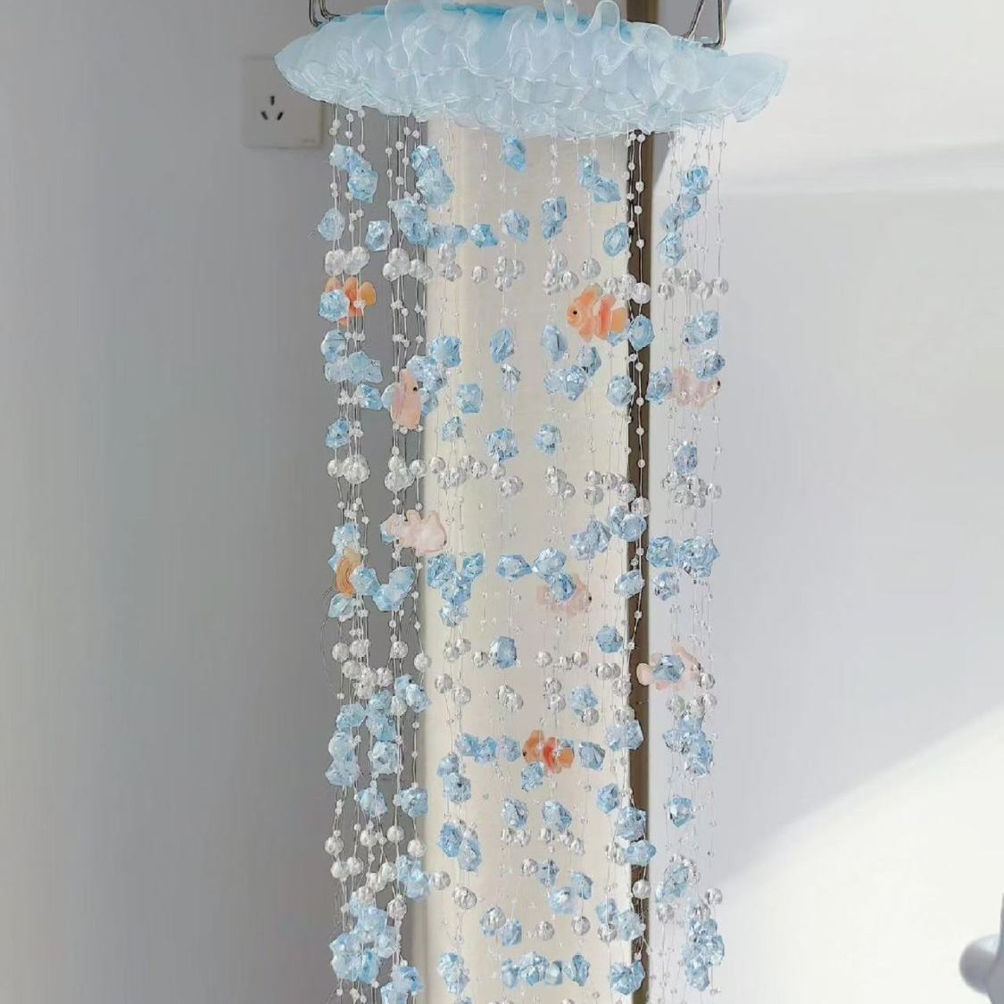 Lonceng Angin Gantung Air Koi  - Baby Nursery Decor Girl ulasan dan harga