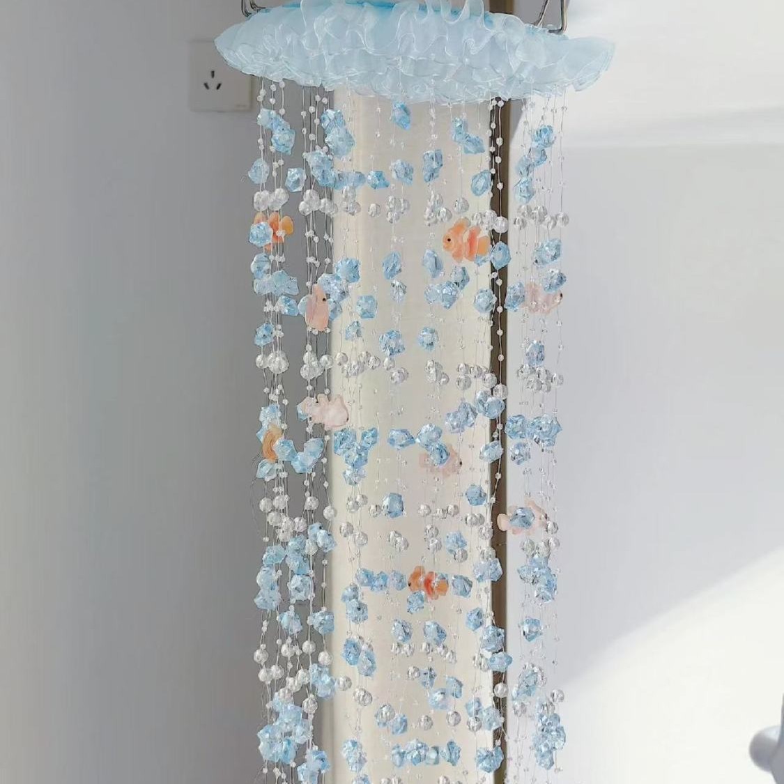 Lonceng Angin Gantung Air Koi  - Baby Nursery Decor Girl ulasan dan harga