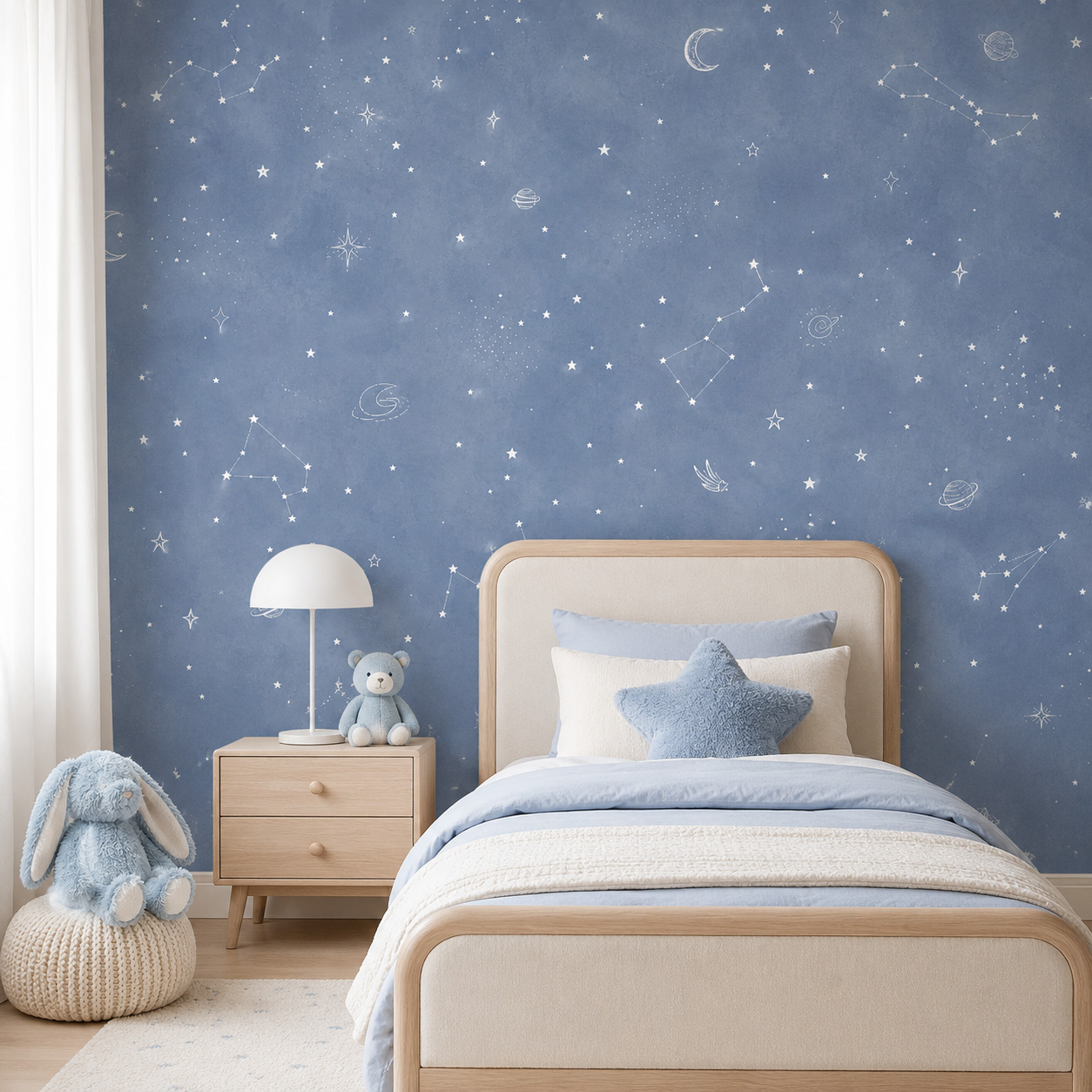 Wallpaper Langit Berbintang Bi - Baby Nursery Water ulasan dan harga