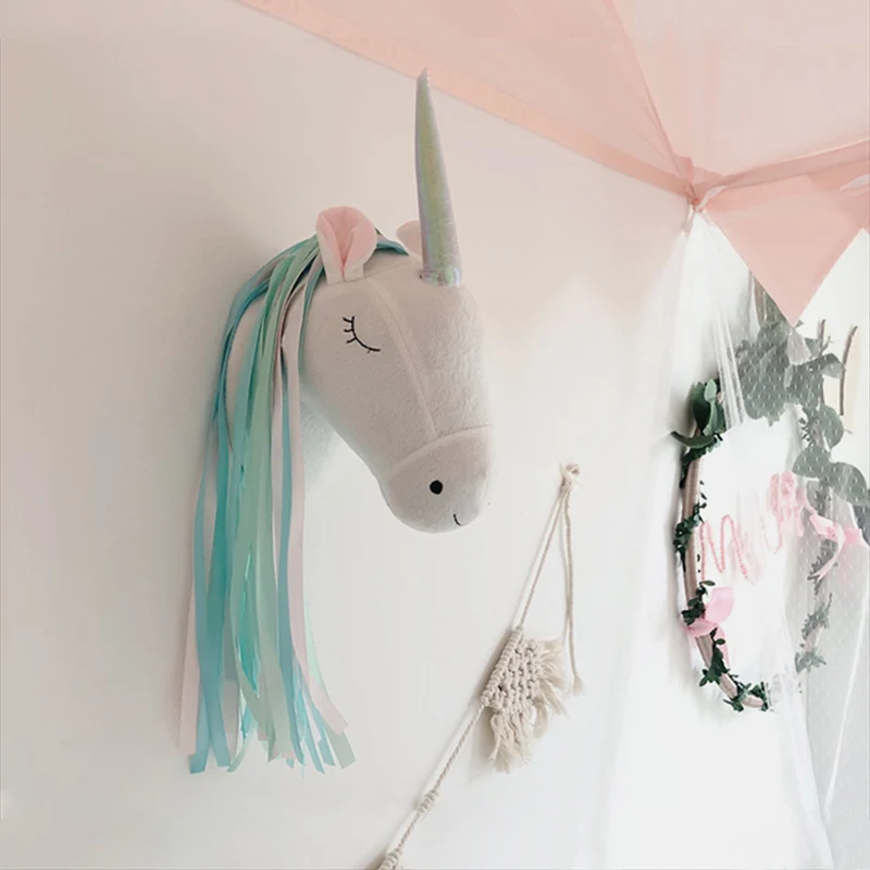 Hiasan Dinding Kepala Hewan Bo - Baby Nursery Girl ulasan dan harga