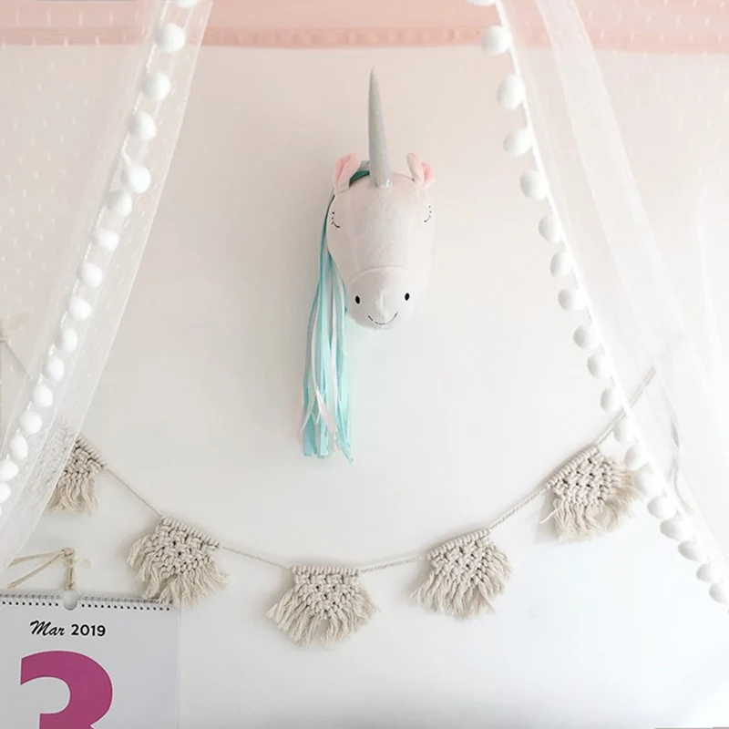 Hiasan Dinding Kepala Hewan Bo - Baby Nursery Girl ulasan dan harga