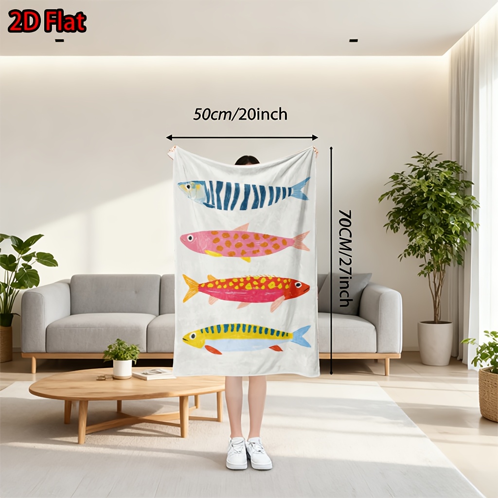 Selimut Motif Ikan Unik Dekora - Baby Nursery Ocean ulasan dan harga