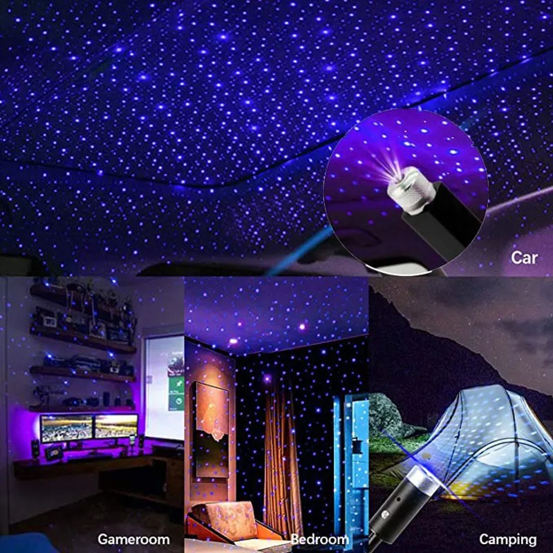 Lampu Malam Langit Berbintang  - Night Light Projector Stars ulasan dan harga