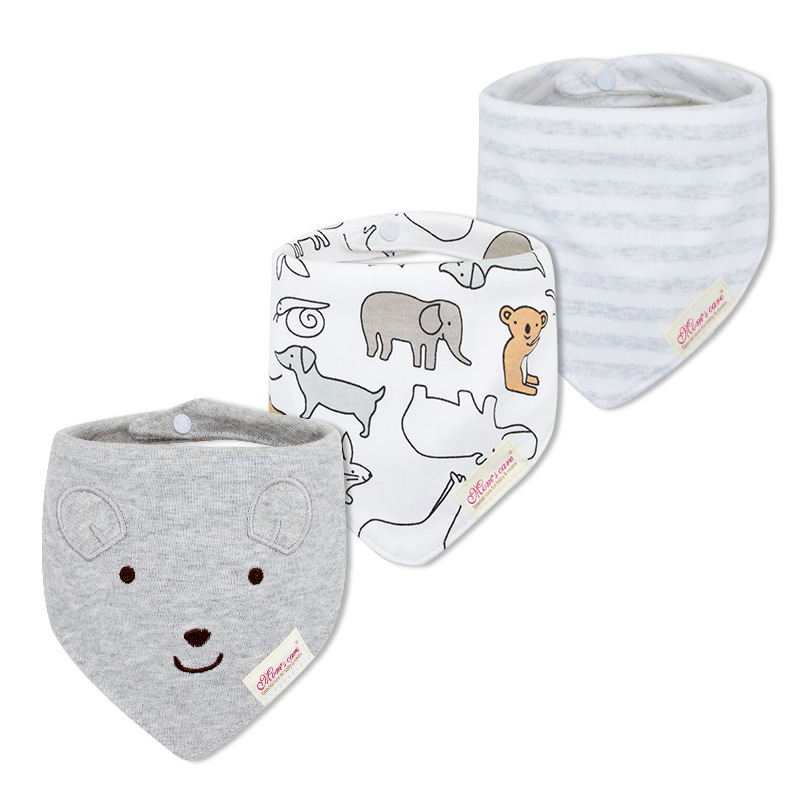 3 Pcs/set Bayi Oto Bandana Set - Baby Nursery Boy ulasan dan harga