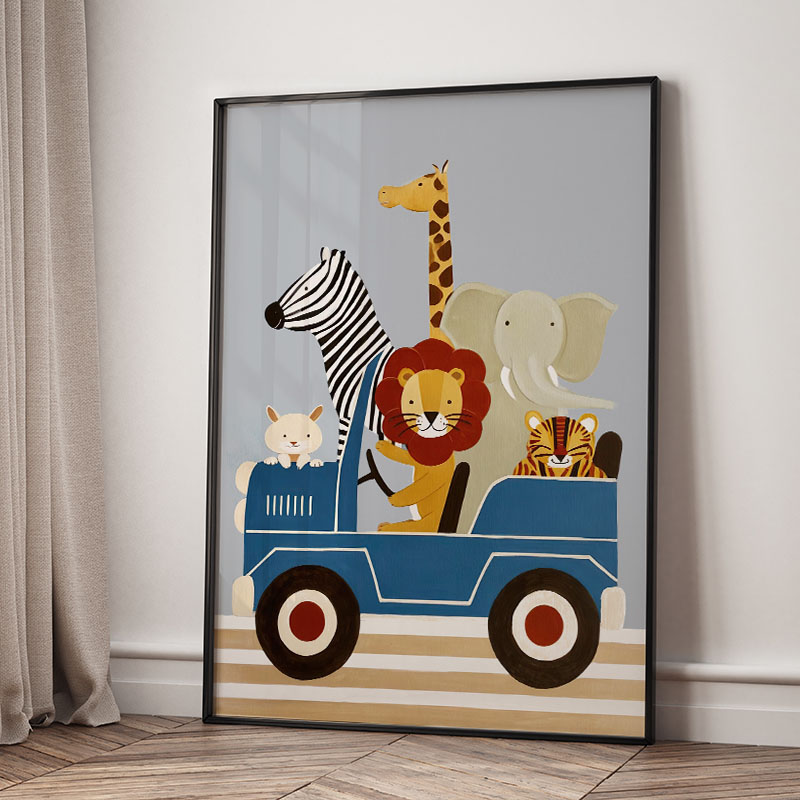 Lukisan Kanvas Seni Dinding Ka - Baby Nursery Artwork ulasan dan harga