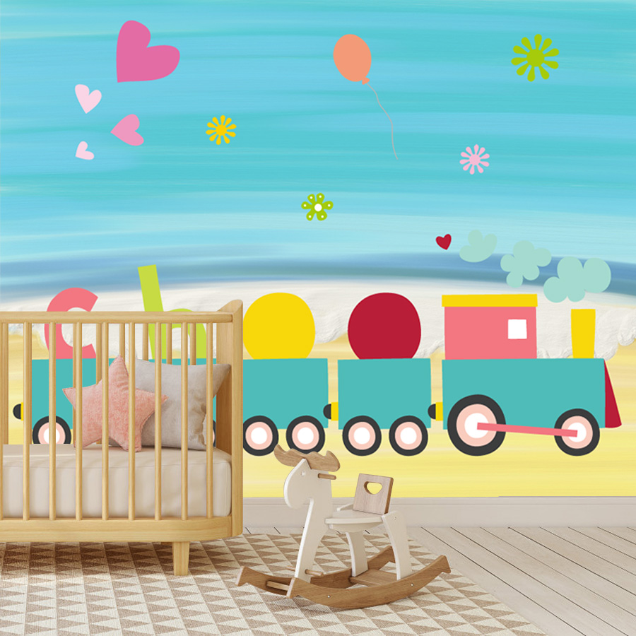 Wallpaper Tempel Mudah Dipasan - Baby Nursery Water ulasan dan harga