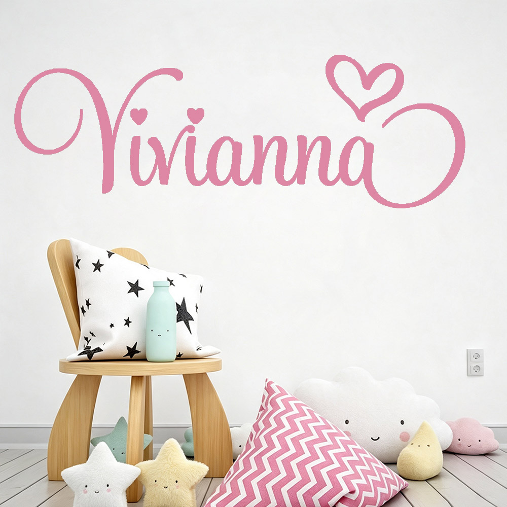 Stiker Dinding untuk Kamar Ana - Baby Nursery Decor Girl ulasan dan harga