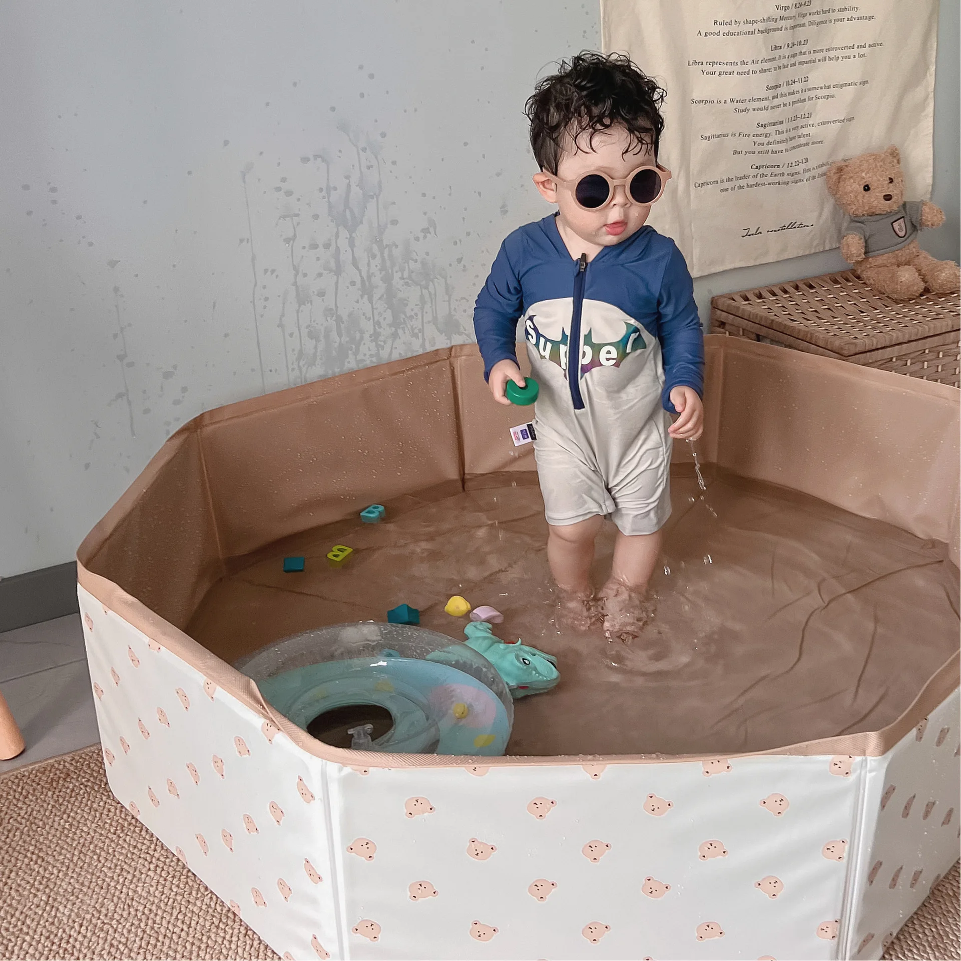 Kolam Bermain Bola Laut Lipat  - Baby Nursery Ocean ulasan dan harga
