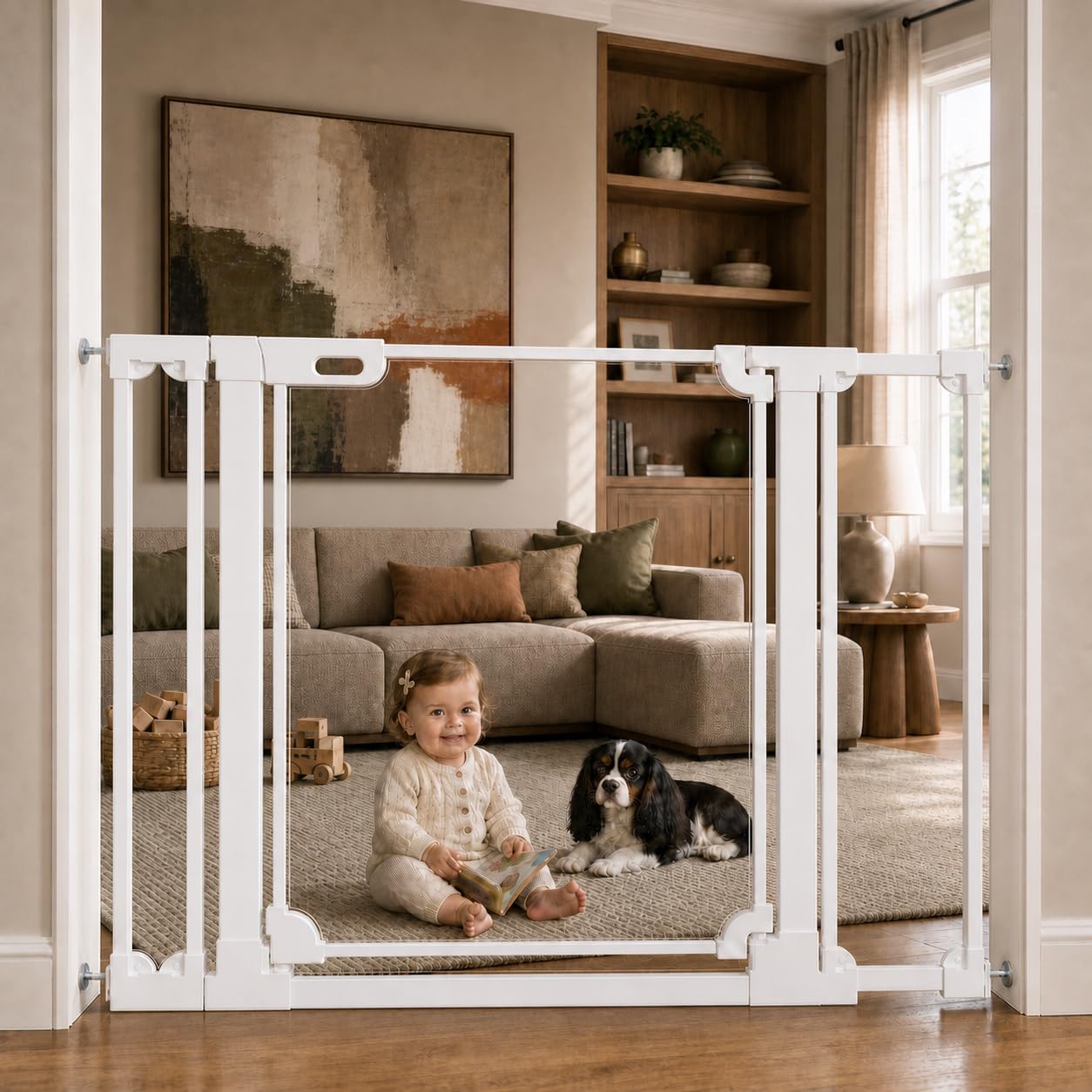 Pagar Bayi Akrilik Transparan  - Baby Gate Extra Wide ulasan dan harga