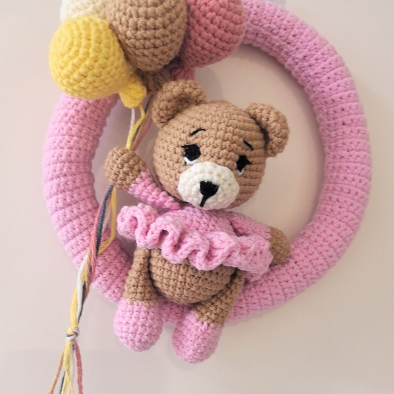Karangan Bunga Nama Rajutan Pr - Baby Nursery Artwork ulasan dan harga